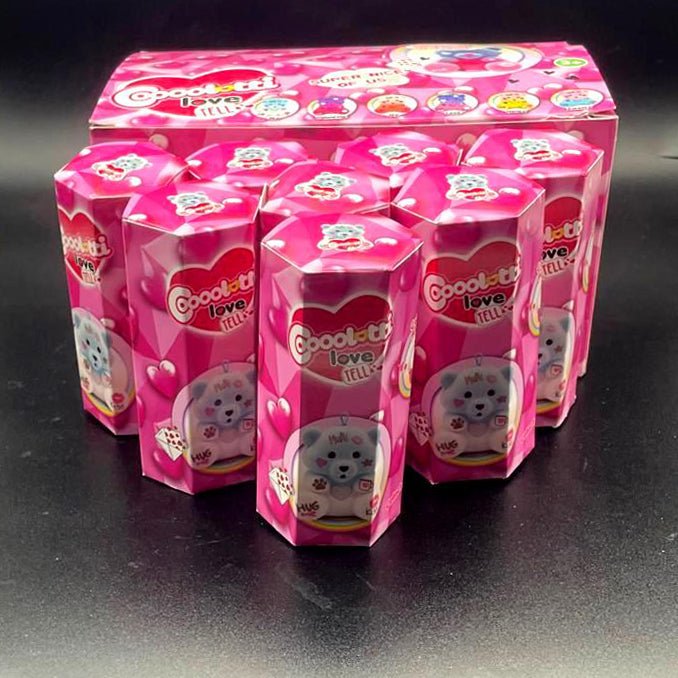 mini Action Figure 3D per smartphone monitor laptop serie Coccolotti Edizione Love