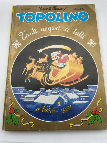 Lot de livret spécial Mickey Mouse Comics dédié à la variante NOËL