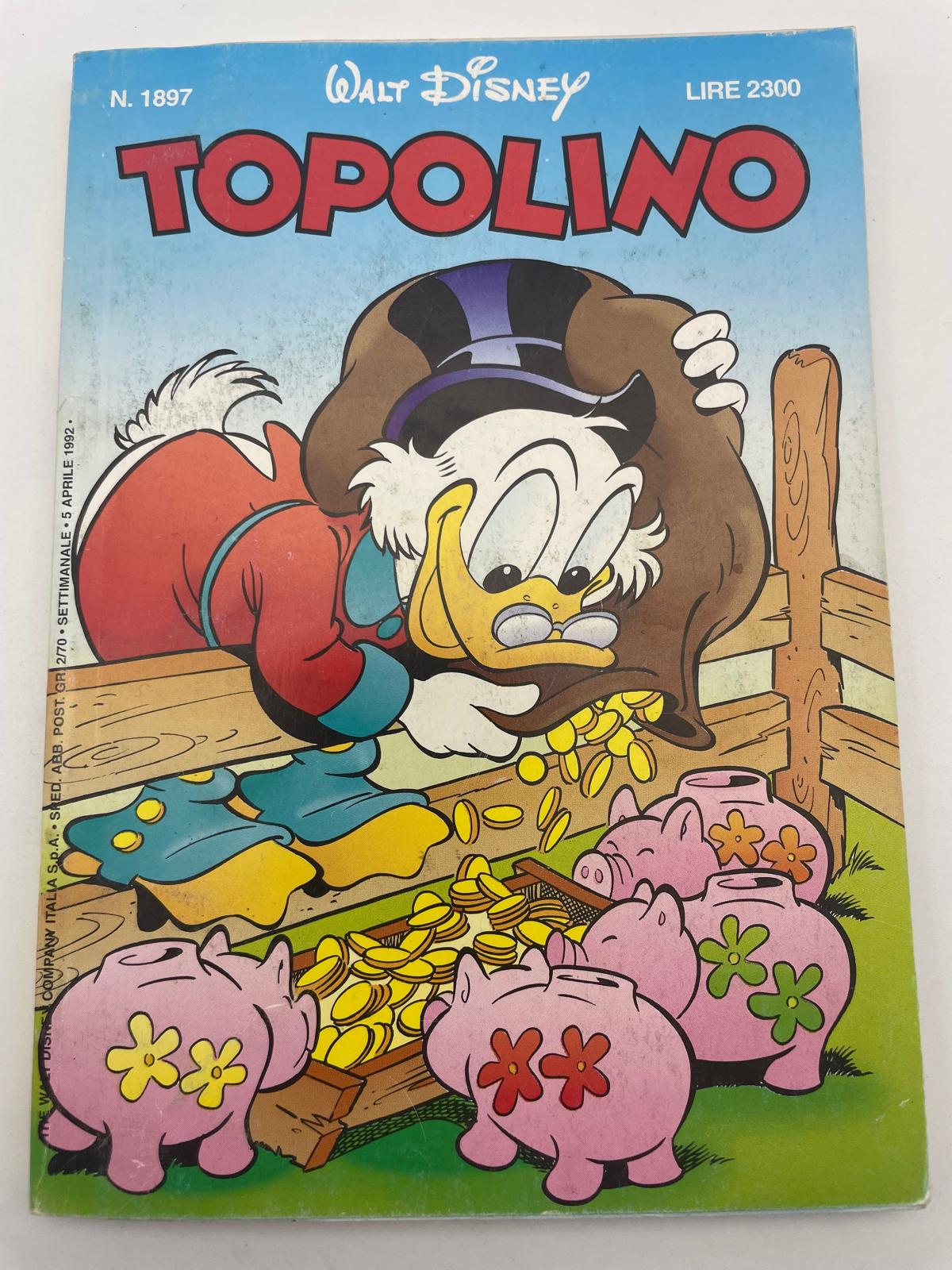 Stock Lotto Fumetti Libretto TOPOLINO