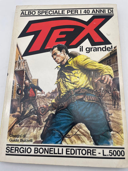Comics SONDERBUCH Giant TEX WILLER Lot Rare Texone Gebrauchte Erstausgabe