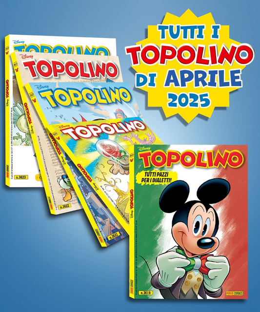 Coffret de bandes dessinées MICKEY MOUSE - Pack janvier 2025