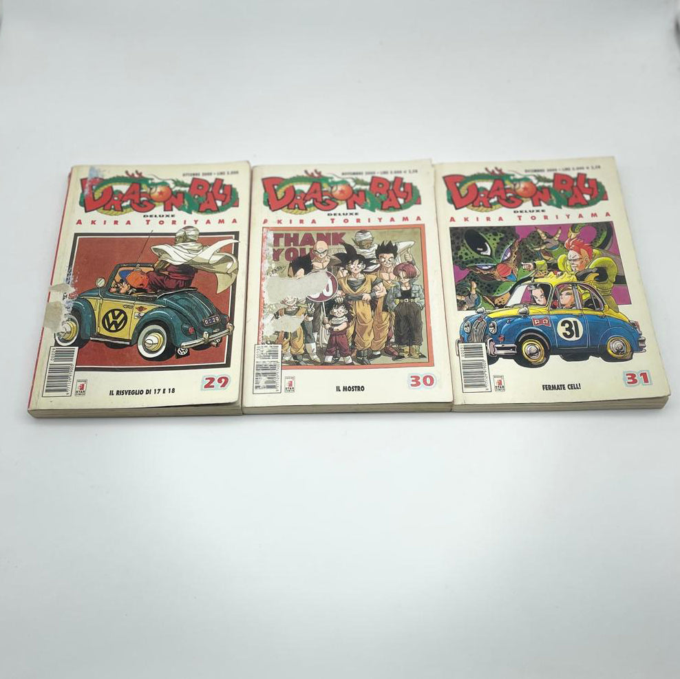 Set 3 Fumetti Dragon Ball 29-31 (2000) usati