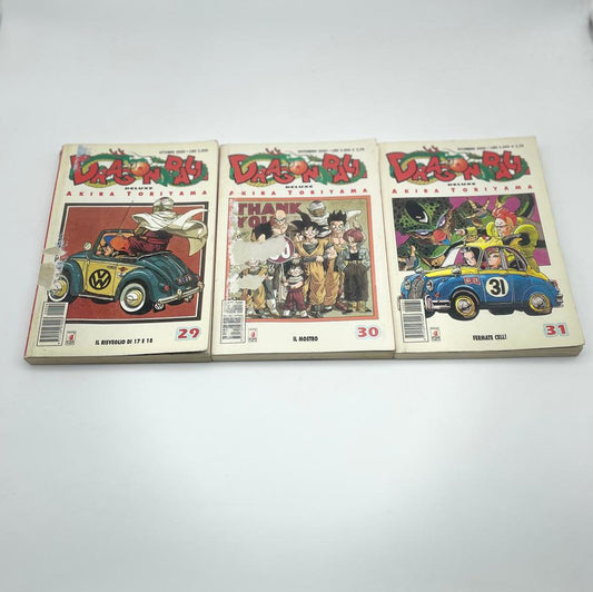 Set 3 Fumetti Dragon Ball 29-31 (2000) usati