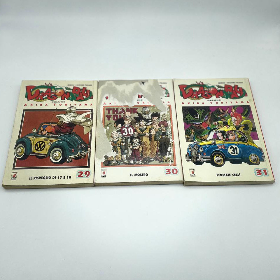 Set 3 Fumetti Dragon Ball 29-31 (2000) usati
