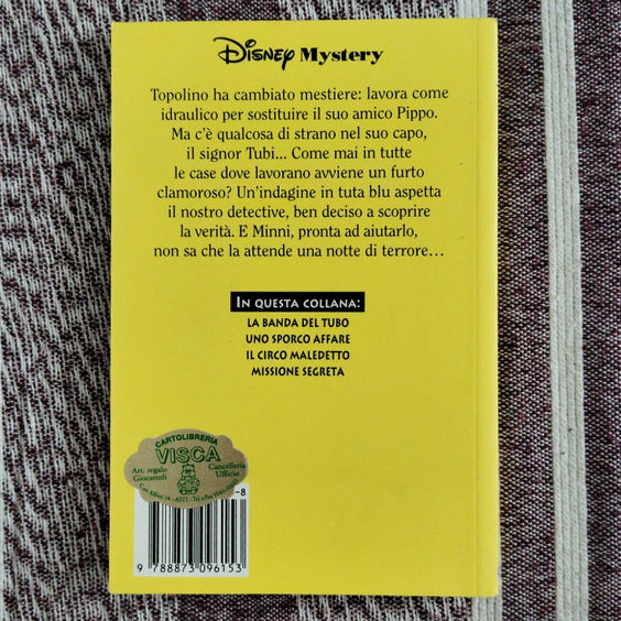 DISNEY MYSTERY - LA BANDA DEL TUBO Disney Company Italia (1999) Libro illustrato