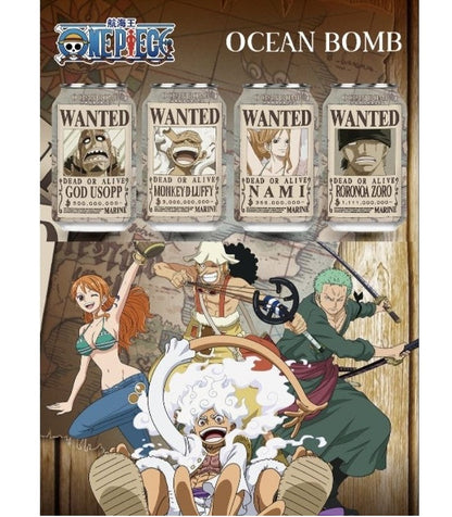 OCEAN BOMB ONE PIECE WANTED EDIZIONE LIMITATA LATTINA DA 330ML