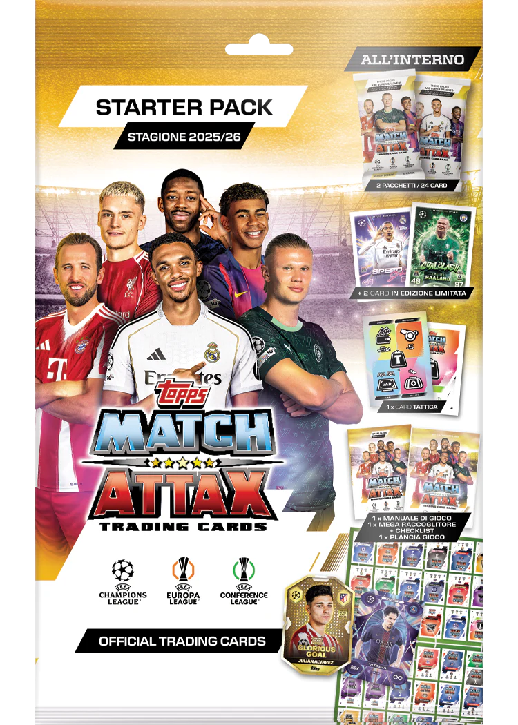 Starter Pack Topps - Match Attax Extra 2025-26