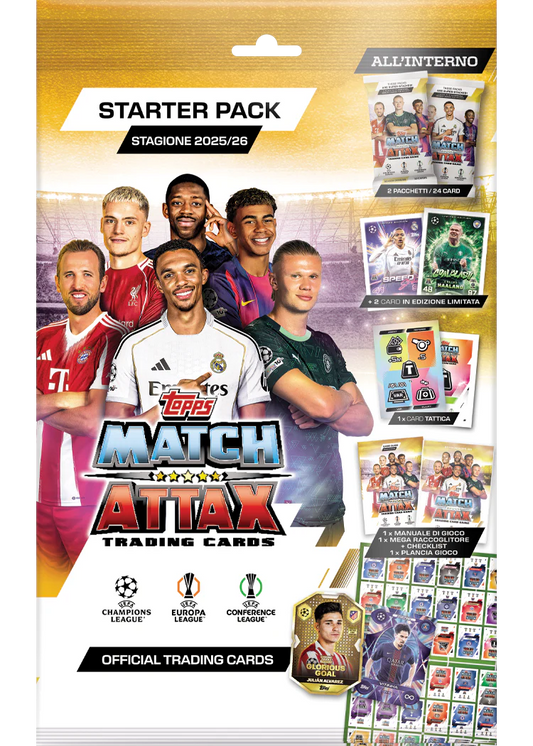 Starter Pack Topps - Match Attax Extra 2025-26
