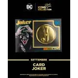 DC Icons Black Gold - Exclusive 3D Metallica Card