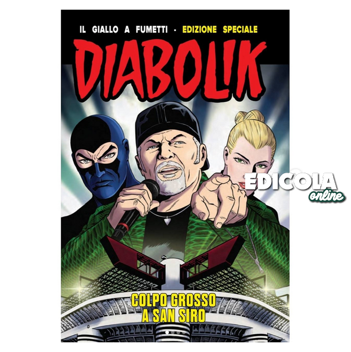 DIABOLIK Comic Limited Edition Upside Down Gadget mit Pokerspielkarten