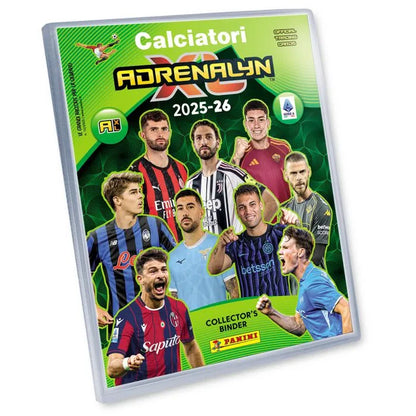Ecoblister e/o Raccoglitore Kick-Off di Calciatori Adrenalyn XL 2025-26 (Panini)