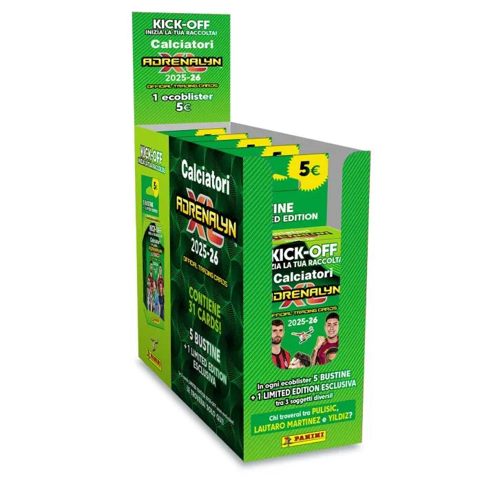 Ecoblister e/o Raccoglitore Kick-Off di Calciatori Adrenalyn XL 2025-26 (Panini)