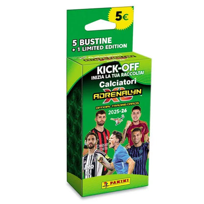 Ecoblister e/o Raccoglitore Kick-Off di Calciatori Adrenalyn XL 2025-26 (Panini)