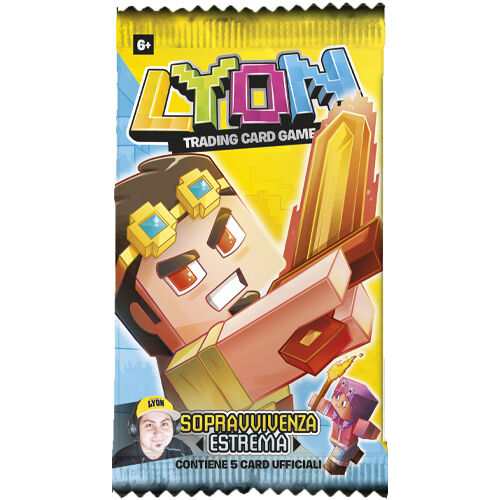 Bustine da 5 Carte LYON Collectible Trading Card Game TCG - Sopravvivenza Estrema WGF