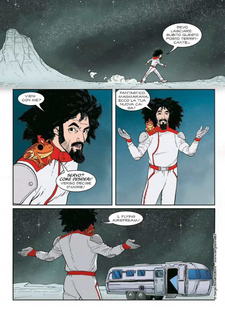 Fumetto Orbit Orbit Caparezza - Edizione Standard e/o Deluxe - Lucca Comics & Games 2025