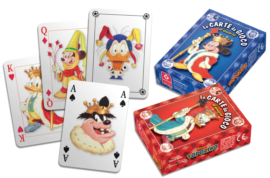 Versiegelter MICKEY MOUSE Comic-Sammelkiosk + 2x Blister-Kartenspiel