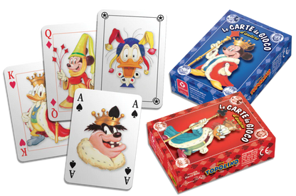 Versiegelter MICKEY MOUSE Comic-Sammelkiosk + 2x Blister-Kartenspiel