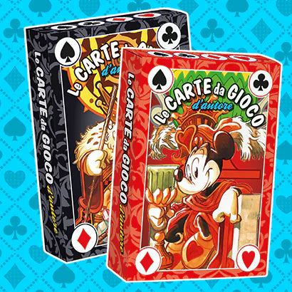 Kiosque à journaux à collectionner MICKEY MOUSE scellé + 2x jeu de cartes blister