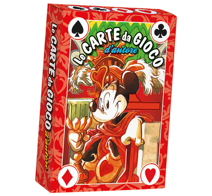 Fumetto TOPOLINO in Team 105 + 2x Mazzo di carte Blisterato (Fabio Celoni)