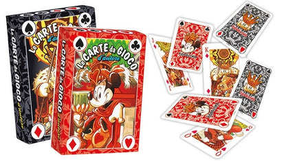 Fumetto TOPOLINO in Team 105 + 2x Mazzo di carte Blisterato (Fabio Celoni)