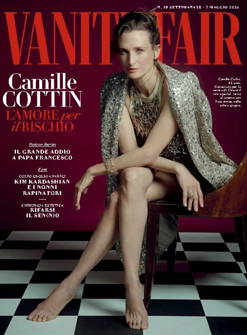 Rivista Vanity Fair Magazine Camille Cottin