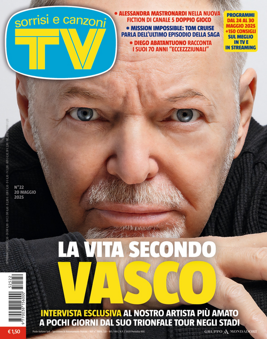 Tv Sorrisi e Canzoni n.22 - Copertina deidcata a Vasco Rossi
