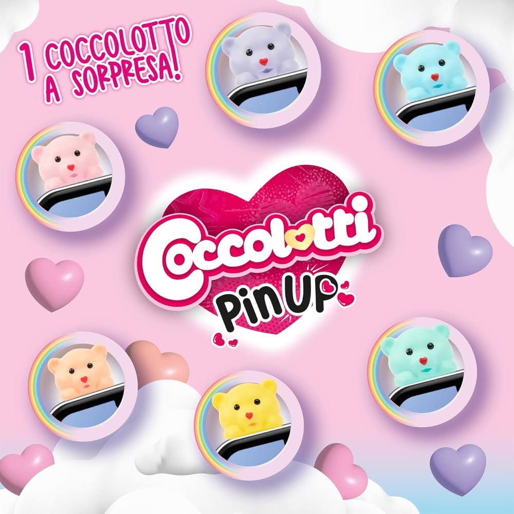 Coccolotti Pin Up a sorpresa da attaccare e collezionare giochi preziosi