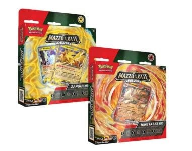 Box Pokemon GCC -  Mazzo Lotte DeLuxe - Ninetales ex e/o Zapdos ex