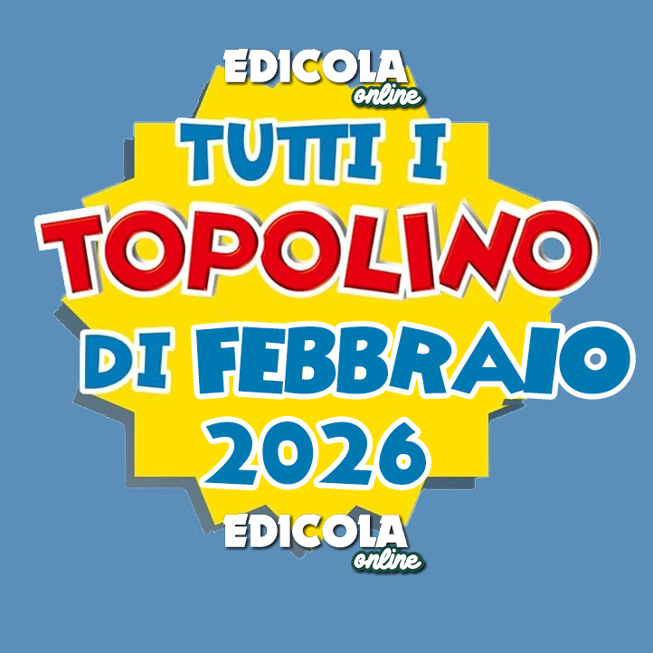Set fumetti TOPOLINO - Pack Febbraio 2026