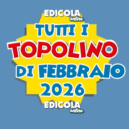 Set fumetti TOPOLINO - Pack Febbraio 2026