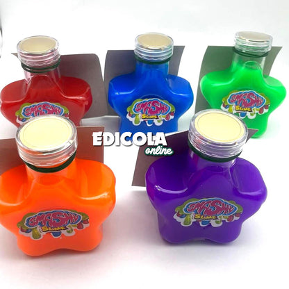 Slime Smashy Colorati divertente a forma di stella