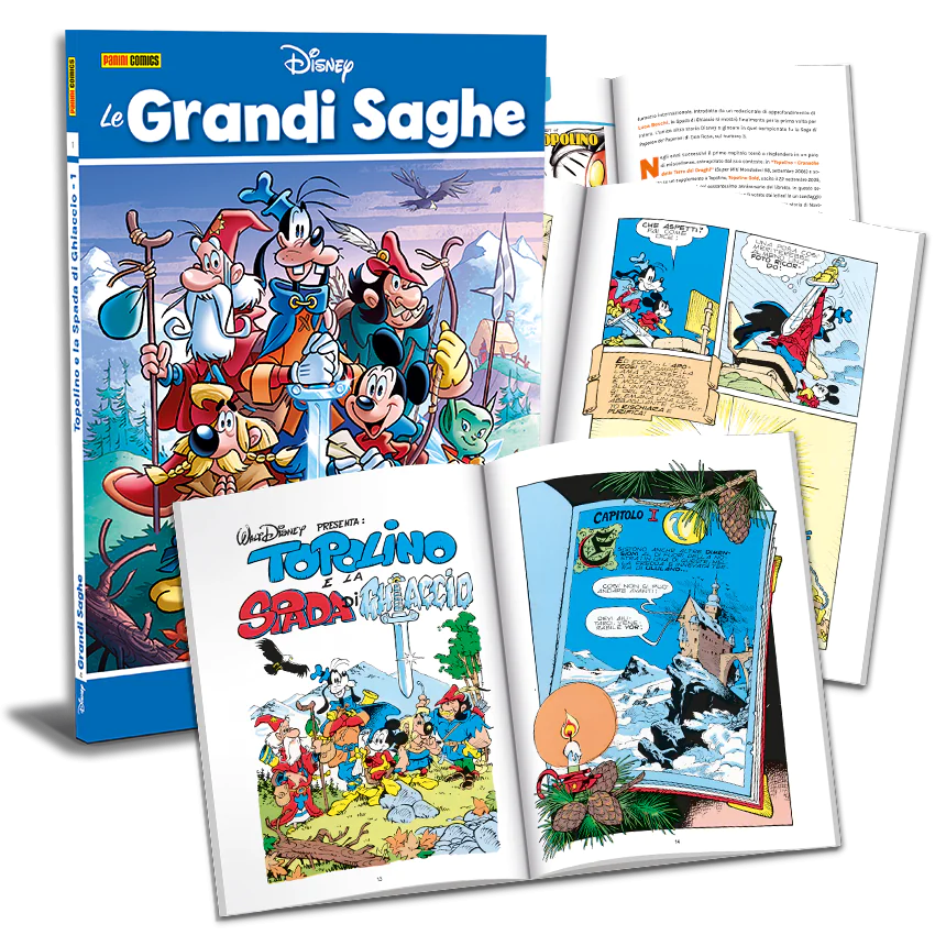 Mickey Mouse et l'épée de glace - Les GRANDES SAGAS n.1 - Disney Panini Comics