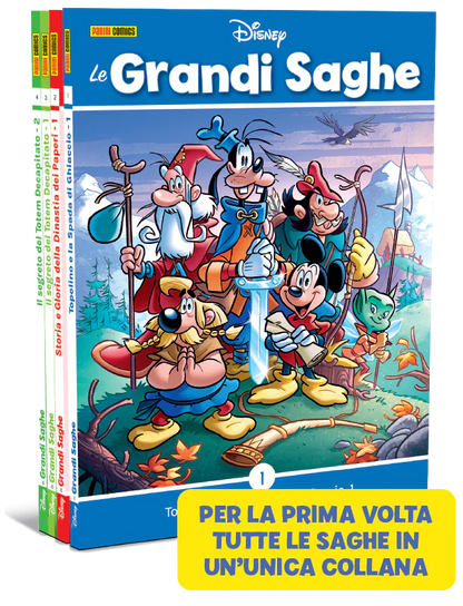 Mickey Mouse et l'épée de glace - Les GRANDES SAGAS n.1 - Disney Panini Comics