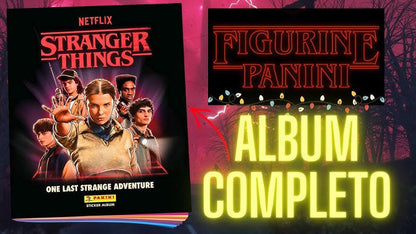Stranger Things - One Last Strange Adventure Sticker Album and/or Pack Set (Panini 2025)