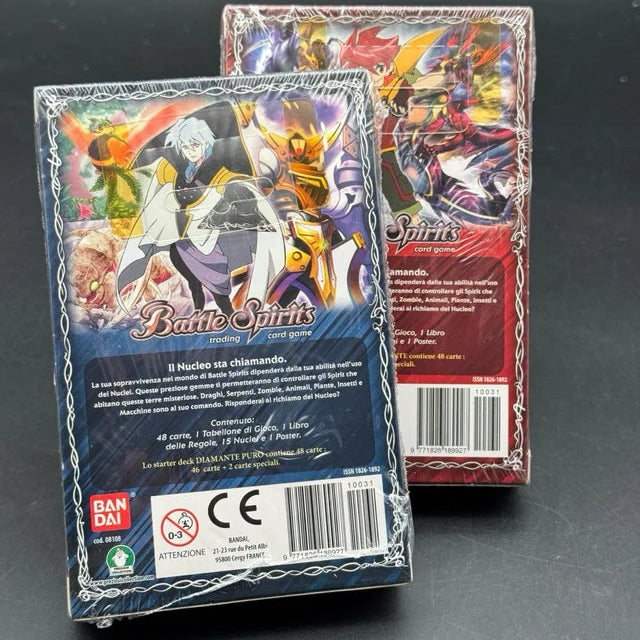 Deck Sigillato di Battle Spirits TCG - Serie 1 (Daimanete Puro e/o Saetta Fiammante)
