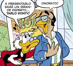 Topolino libretto n. 3193 - Copertina dedicata al Sanremo e Carlo Conte