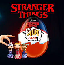 Sorpresa KINDER JOY Stranger Things Netflix 2025