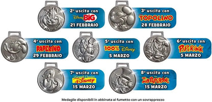 collezione Medaglie d'Autore topolino - inedite di Fabio celoni