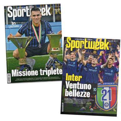Sportweek del 9 e/o 23 Maggio 2026 Scudetto 21° Inter (Gazzetta dello Sport)