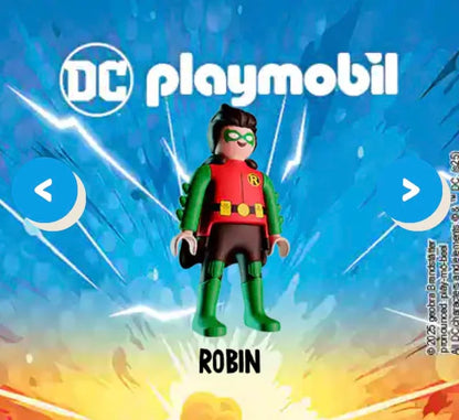 Sorpresa KINDER Playmobil - Supereroi DC Batman Joker Superman Serie Completa