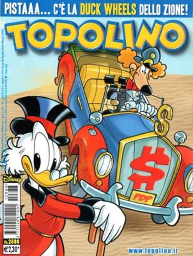 Fumetto Topolino con storia dedicata alla serie BORIS - Gli occhi del Cuore su FOX n.2888