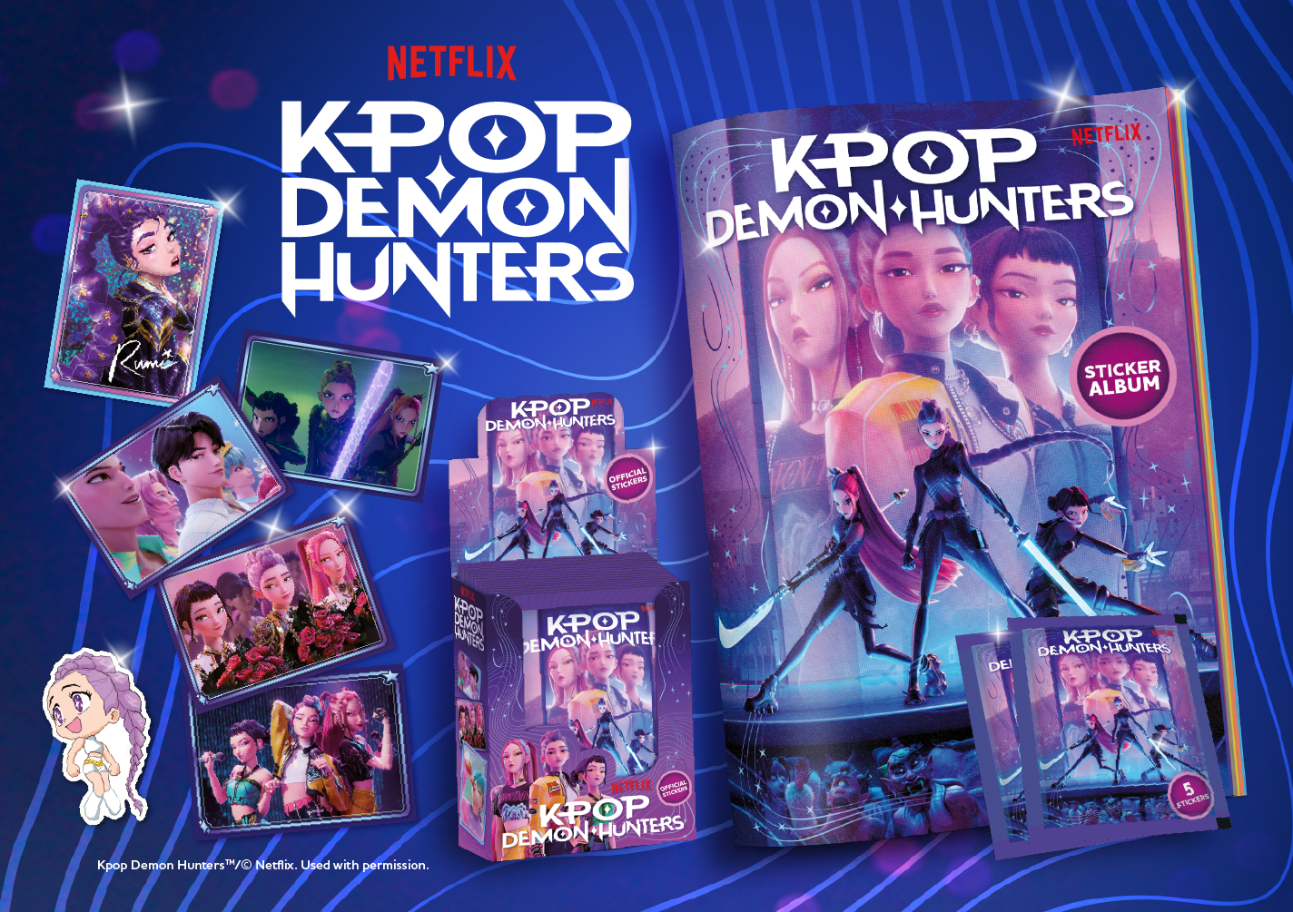 Album e/o Bustine e di Figurine  K-POP Demon Hunters Netflix (Diramix 2026 )