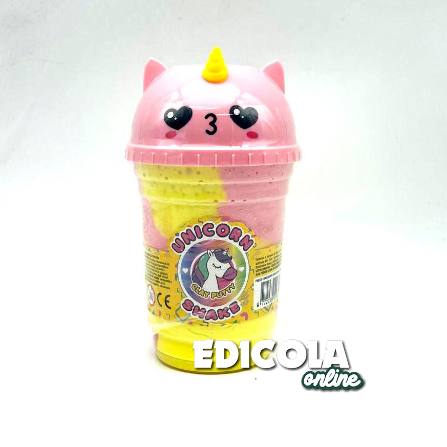 Coppa Unicorn Shake Giocattolo Pasta Modellabile Profumata Slime Clay Putty 4