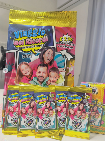 Set Album e/o bustine sigillate di Figurine Mamma Giulia e figlia Chiara