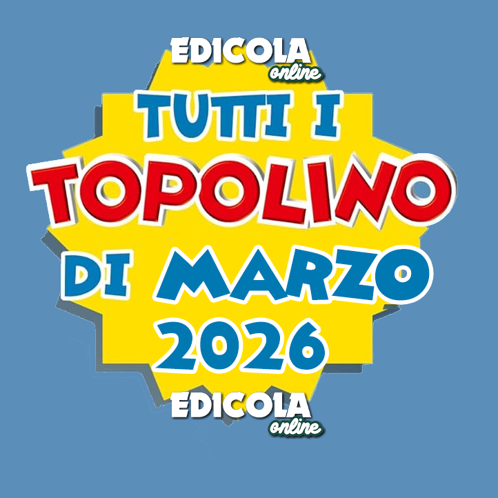 Set fumetti TOPOLINO - Pack Marzo 2026