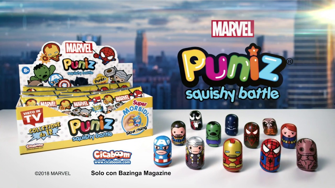 Puniz Squishy Battle Marvel