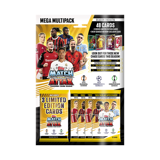 Mega Multipack Topps - Match Attax 24/25 - Cartes à collectionner