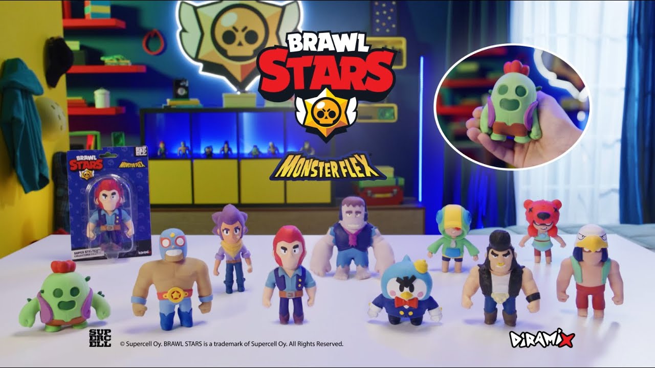 Personaggi BRAWL STARS - Monsterflex - Supercel 2025