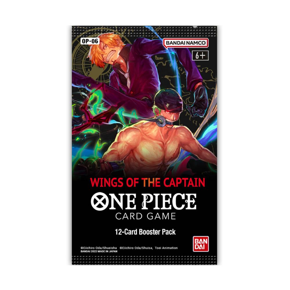 One Piece – Display OP6 Wings of the Captain 12 Karten – Englische Ausgabe (24 Stück)