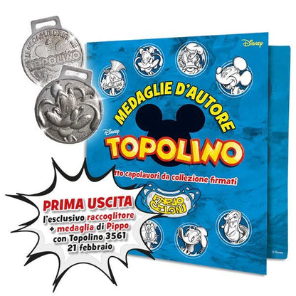 collezione Medaglie d'Autore topolino - inedite di Fabio celoni